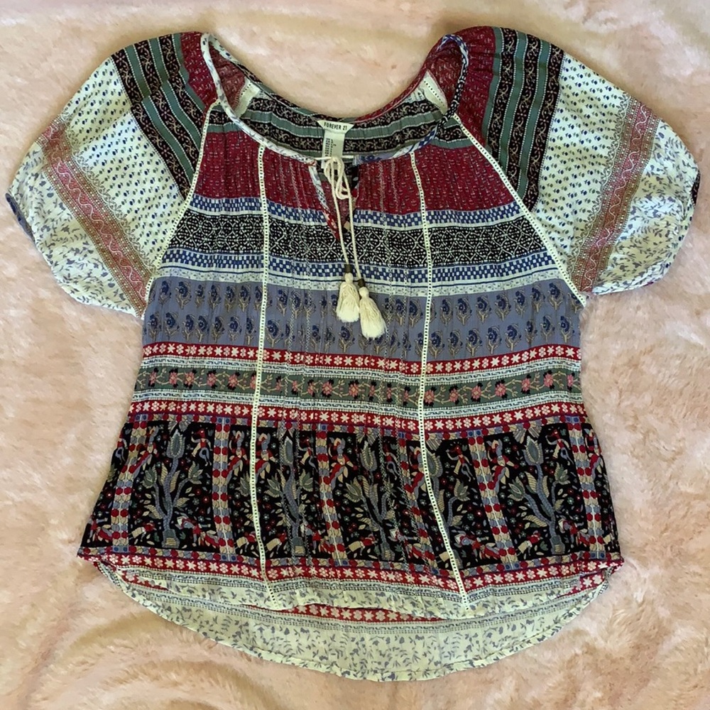 Forever 21 patterned top